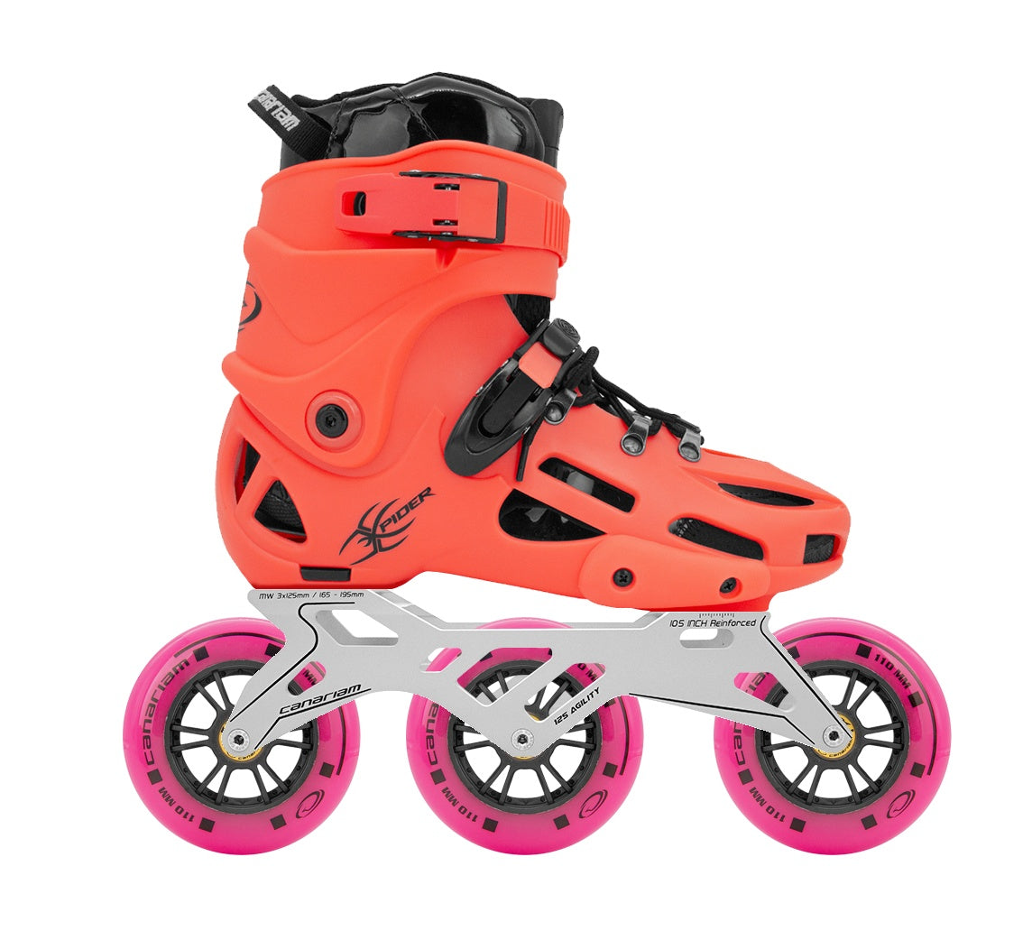 Xpider Raptor Agility Blanco 10.5 Canariam Xlide Fucsia 3x110mm