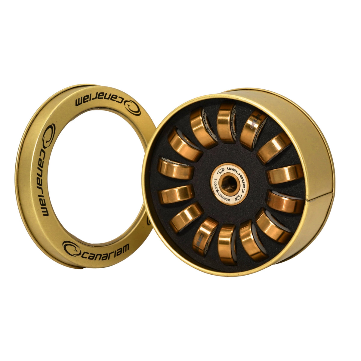 Balineras Canariam Gold 5 Balls Black Ceranium