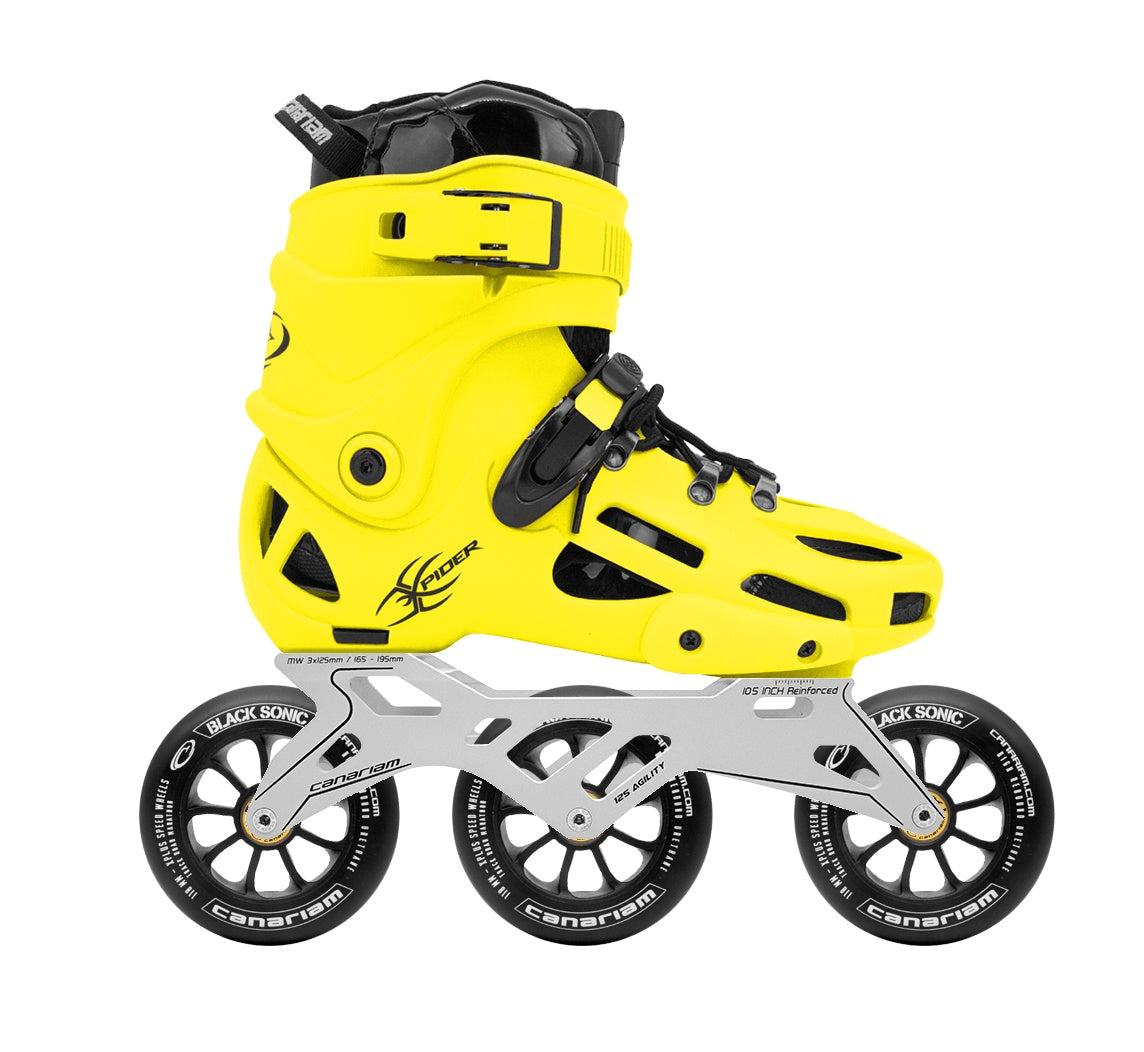 Xpider Raptor Agility Blanco 10.5 Black Sonic negra 3x110mm