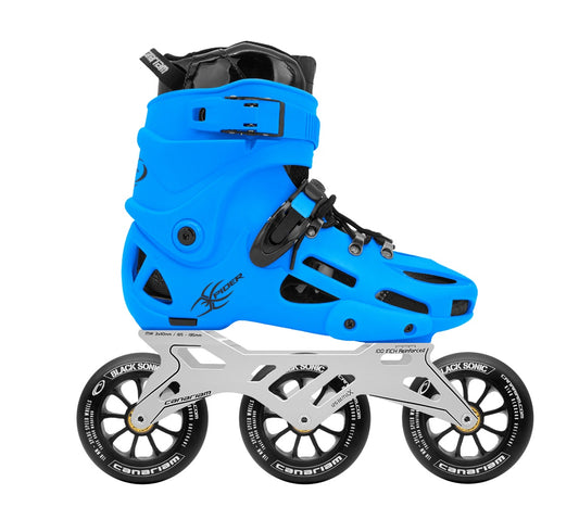 Xpider Raptor 3Max Blanco 10.0 Black Sonic Negra 3x110mm