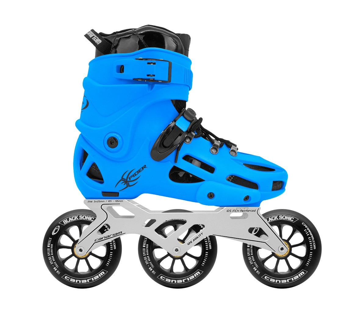 Xpider Raptor Agility Blanco 10.5 Black Sonic negra 3x110mm