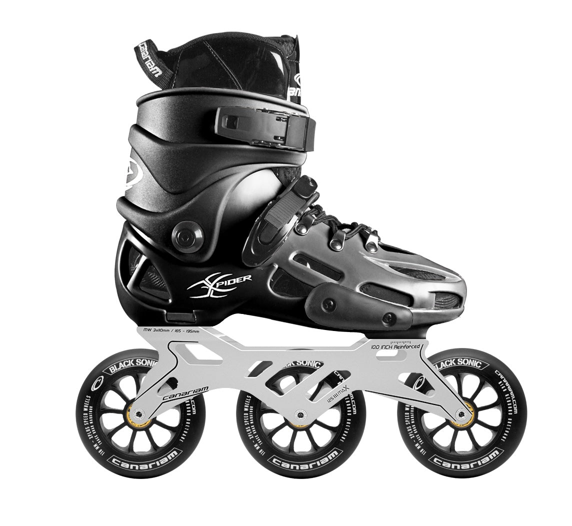 Xpider Raptor 3Max Blanco 10.0 Black Sonic Negra 3x110mm