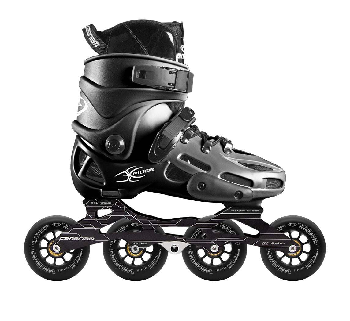 Xpider Zx Dual 11.5 Canariam/Xlide negra 4x90mm