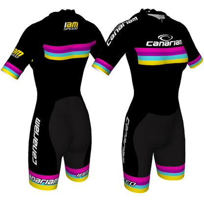 Licra Curve Black Rainbow