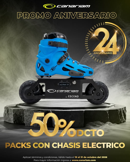 Promo 50% Off: Patin Xpider - Escend Blades